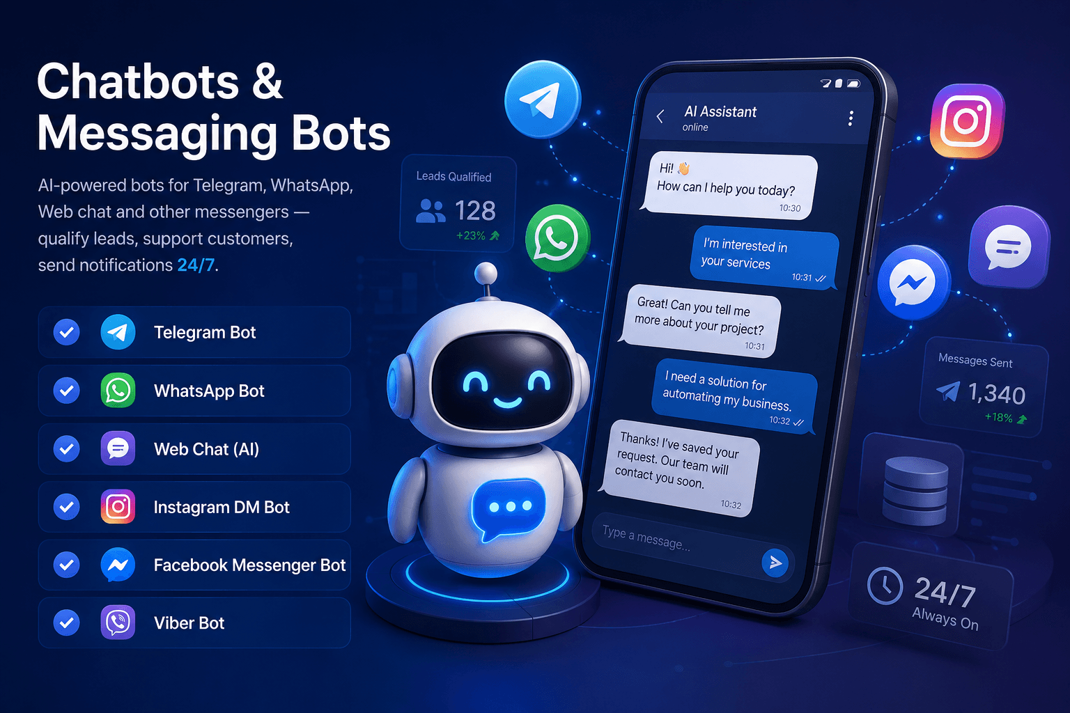 Chatboty & Messaging Boty