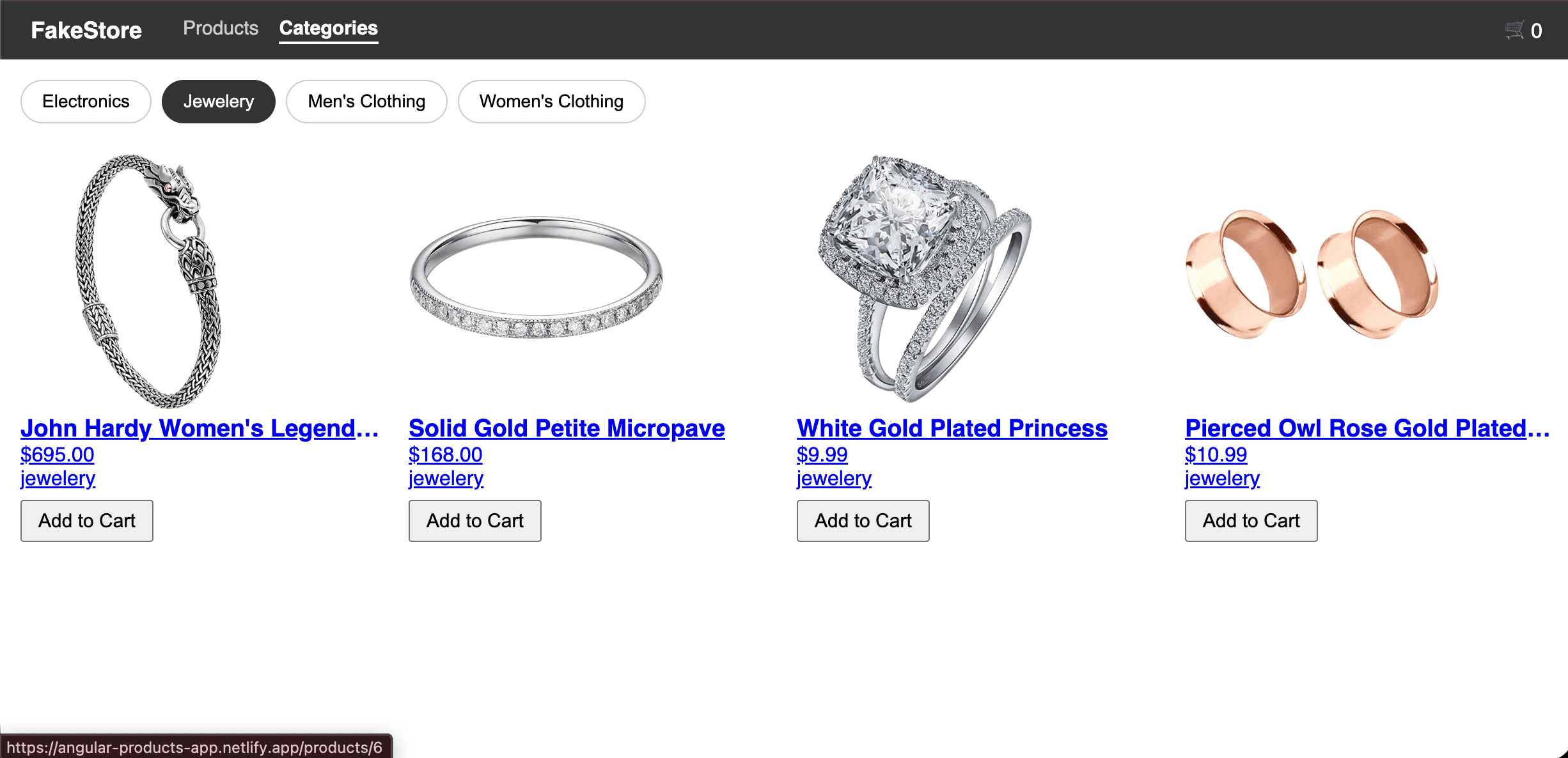 E-commerce Storefront