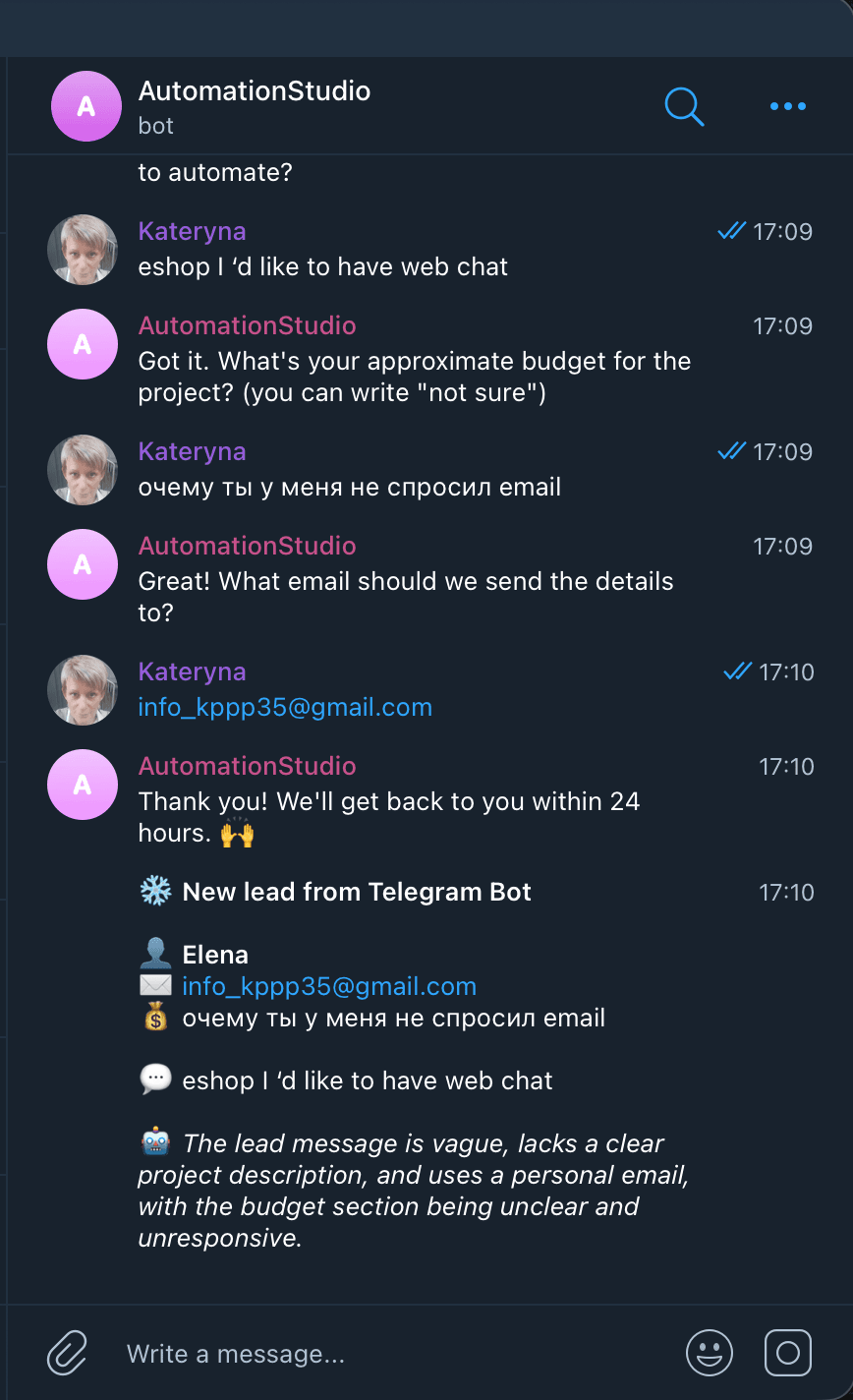 Telegram Bot